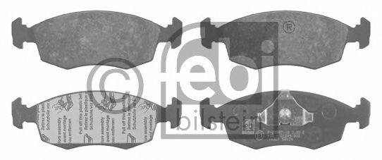 FEBI BILSTEIN 16021 Комплект гальмівних колодок, дискове гальмо