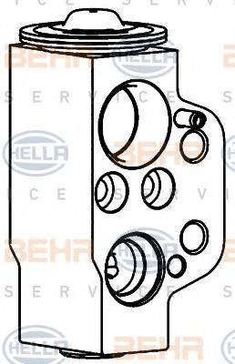 BEHR HELLA SERVICE 8UW351234561 Розширювальний клапан, кондиціонер