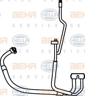 BEHR HELLA SERVICE 9GS351337221 Трубопровід високого тиску, кондиціонер