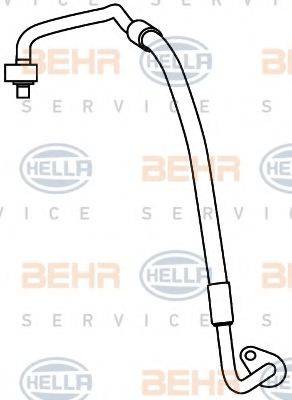 BEHR HELLA SERVICE 9GS351337411 Трубопровід високого тиску, кондиціонер