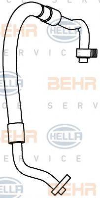 BEHR HELLA SERVICE 9GS351337481 Трубопровід низького тиску, кондиціонер