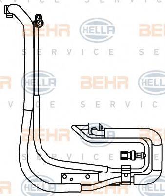 BEHR HELLA SERVICE 9GS351337611 Трубопровід високого тиску, кондиціонер