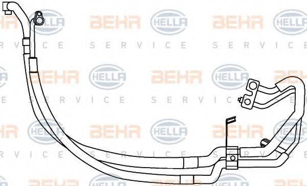 BEHR HELLA SERVICE 9GS351337641 Трубопровід високого тиску, кондиціонер