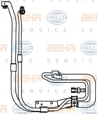 BEHR HELLA SERVICE 9GS351337651 Трубопровід високого тиску, кондиціонер