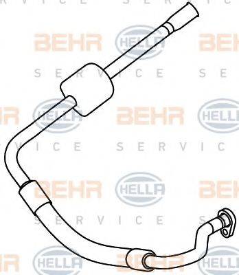 BEHR HELLA SERVICE 9GS351337701 Трубопровід високого/низкого тиску, кондиціонер