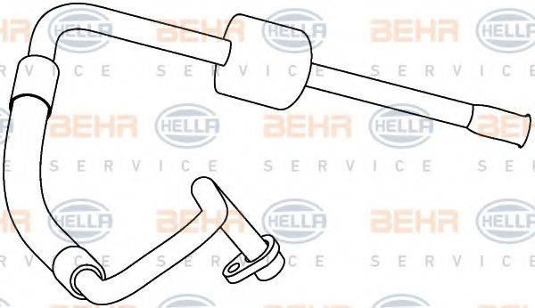 BEHR HELLA SERVICE 9GS351337711 Трубопровід високого/низкого тиску, кондиціонер