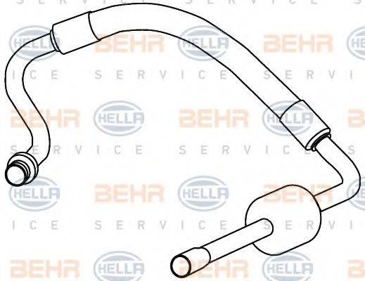 BEHR HELLA SERVICE 9GS351337741 Трубопровід високого/низкого тиску, кондиціонер