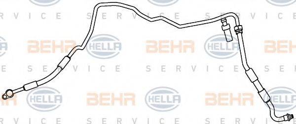 BEHR HELLA SERVICE 9GS351338101 Трубопровід високого тиску, кондиціонер
