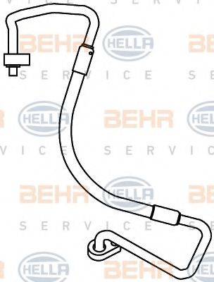 BEHR HELLA SERVICE 9GS351338111 Трубопровід високого тиску, кондиціонер