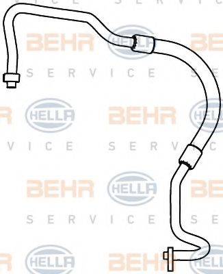 BEHR HELLA SERVICE 9GS351338131 Трубопровід високого/низкого тиску, кондиціонер