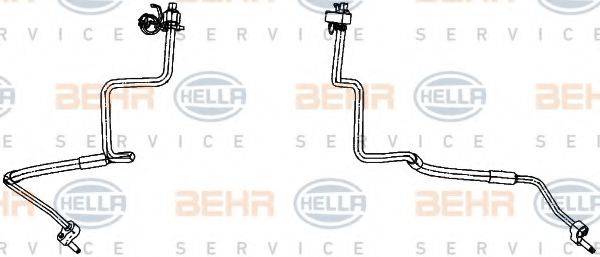 BEHR HELLA SERVICE 9GS351338371 Трубопровід високого тиску, кондиціонер
