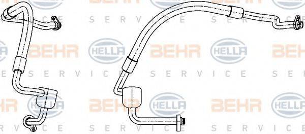 BEHR HELLA SERVICE 9GS351338551 Трубопровід низького тиску, кондиціонер