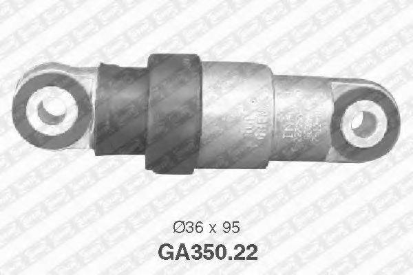 SNR GA35022 Натяжний ролик, полікліновий ремінь