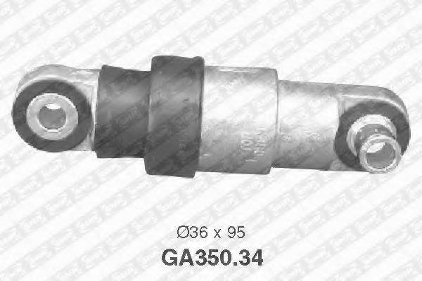 SNR GA35034 Натяжний ролик, полікліновий ремінь