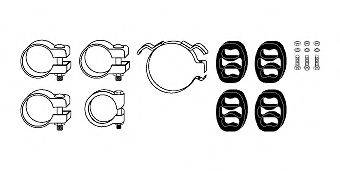 Монтажний комплект, система випуску HJS 82 35 8171 Монтажний комплект, система випуску HJS 82 35 8171