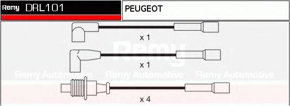 DELCO REMY DRL101 Комплект дротів запалювання