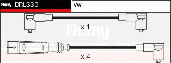 DELCO REMY DRL330 Комплект дротів запалювання