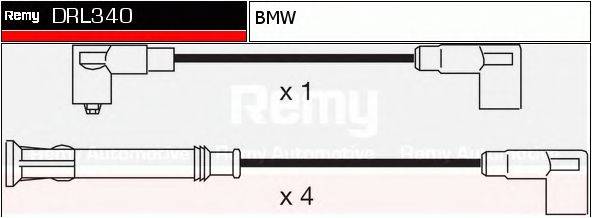 DELCO REMY DRL340 Комплект дротів запалювання