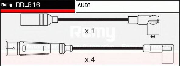 DELCO REMY DRL816 Комплект дротів запалювання