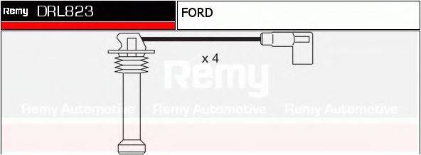 DELCO REMY DRL823 Комплект дротів запалювання