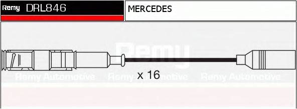 DELCO REMY DRL846 Комплект дротів запалювання