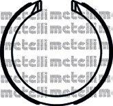 METELLI 530483 Комплект гальмівних колодок, стоянкова гальмівна система
