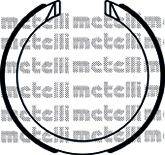 METELLI 530491 Комплект гальмівних колодок, стоянкова гальмівна система