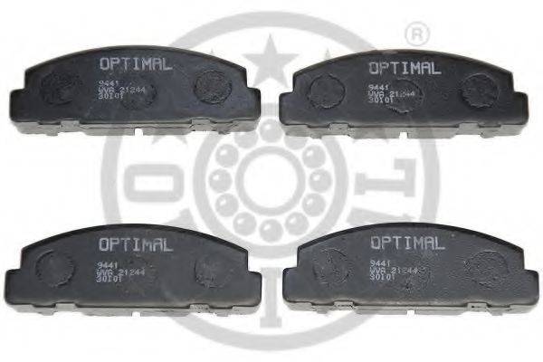 OPTIMAL 9441 Комплект гальмівних колодок, дискове гальмо