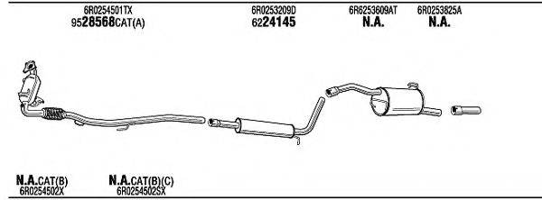 WALKER VWK32813B Система випуску ОГ