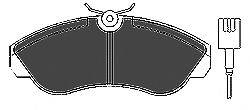 MAPCO 6432 Комплект гальмівних колодок, дискове гальмо