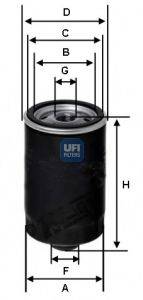 UFI 2346200 Масляний фільтр