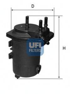 UFI 2405000 Паливний фільтр