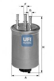 UFI 2444500 Паливний фільтр