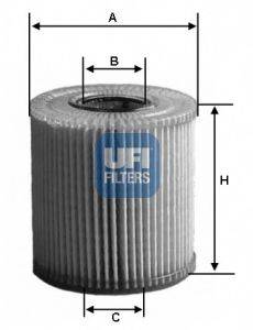 UFI 2500200 Масляний фільтр
