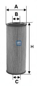 UFI 2509900 Масляний фільтр