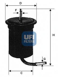UFI 3151800 Паливний фільтр