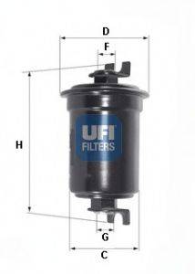 UFI 3154700 Паливний фільтр