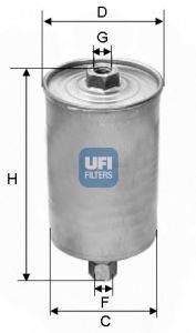 UFI 3157100 Паливний фільтр