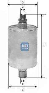 UFI 3157500 Паливний фільтр