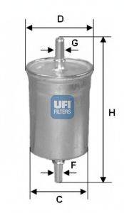 UFI 3176900 Паливний фільтр