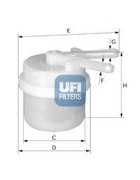 UFI 3102400 Паливний фільтр