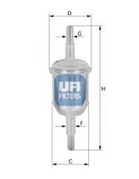 UFI 3102700 Паливний фільтр