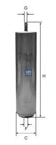 UFI 3185100 Паливний фільтр