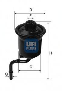 UFI 3192700 Паливний фільтр