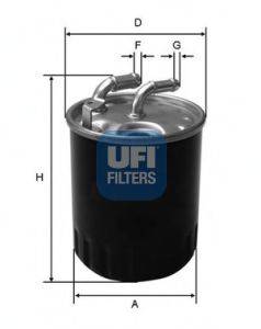 UFI 2407700 Паливний фільтр