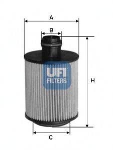 UFI 2507901 Масляний фільтр