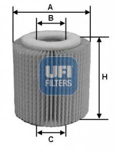 UFI 2515000 Масляний фільтр