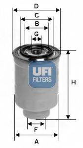 UFI 2411900 Паливний фільтр