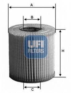 UFI 2516400 Масляний фільтр