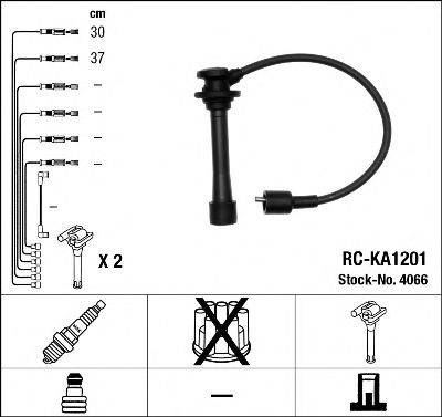NGK 4066 Комплект дротів запалювання